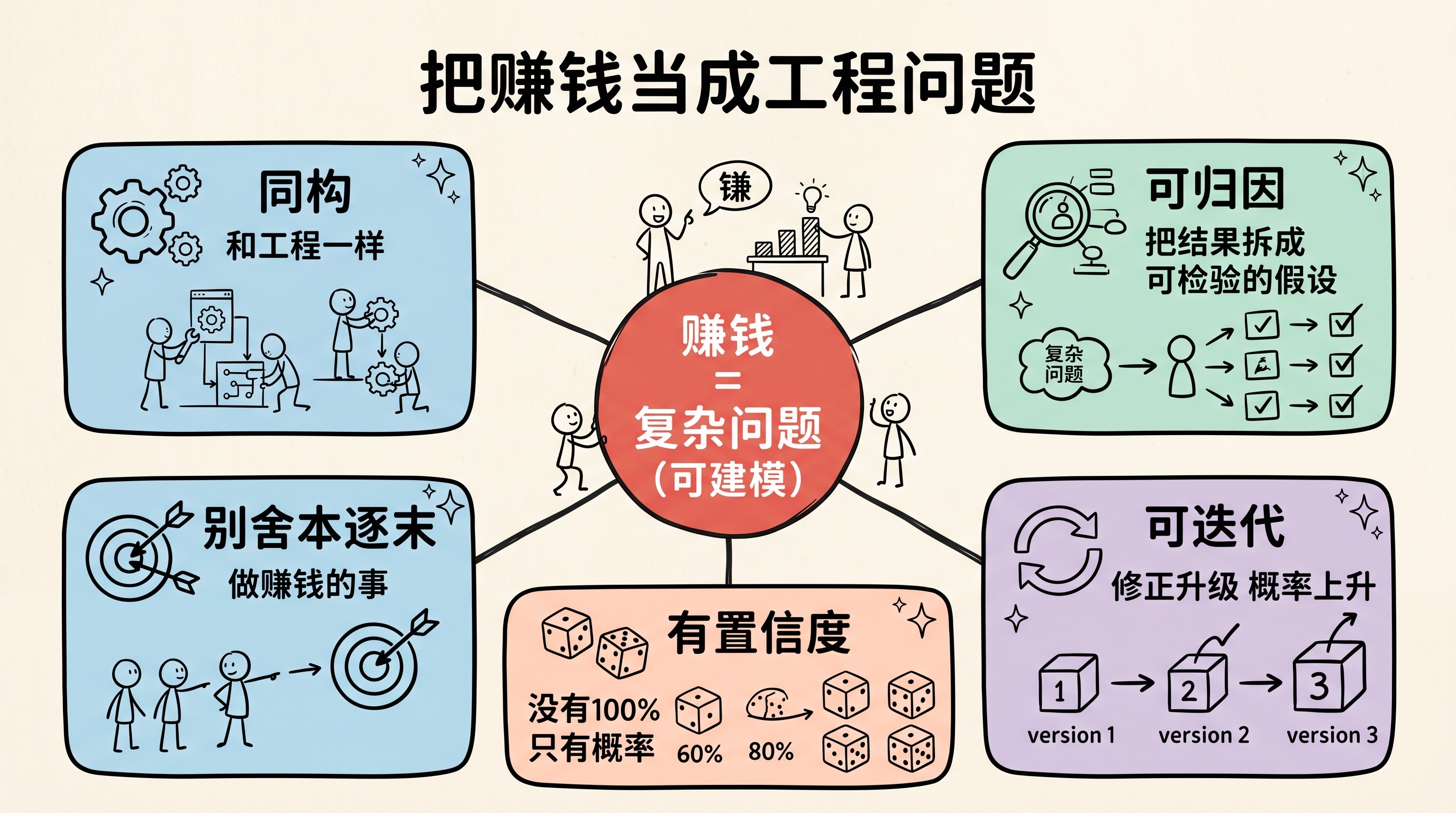 把赚钱当成工程问题